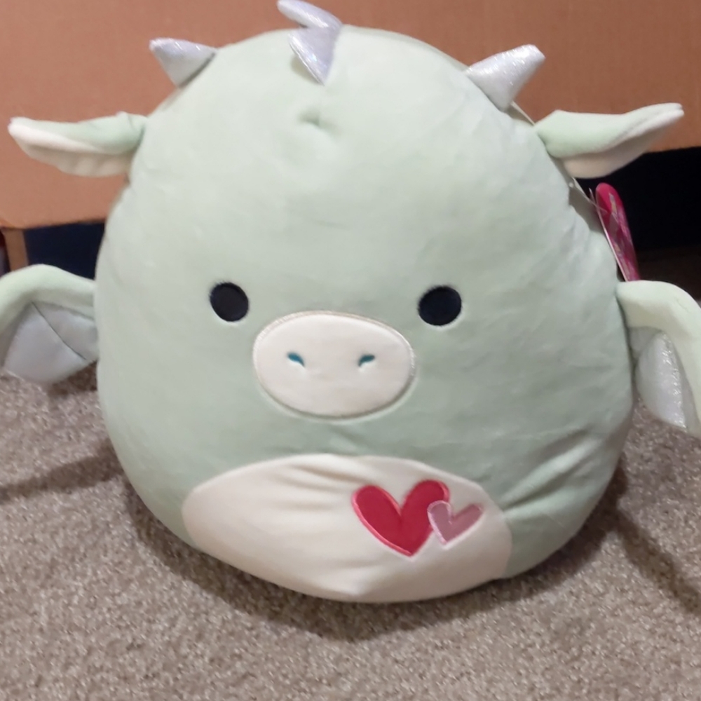 BNwt desmund 12" squishmallow dragon